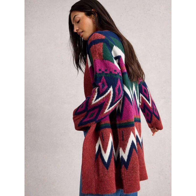 White Stuff Alice Abstract Cardi image number 1